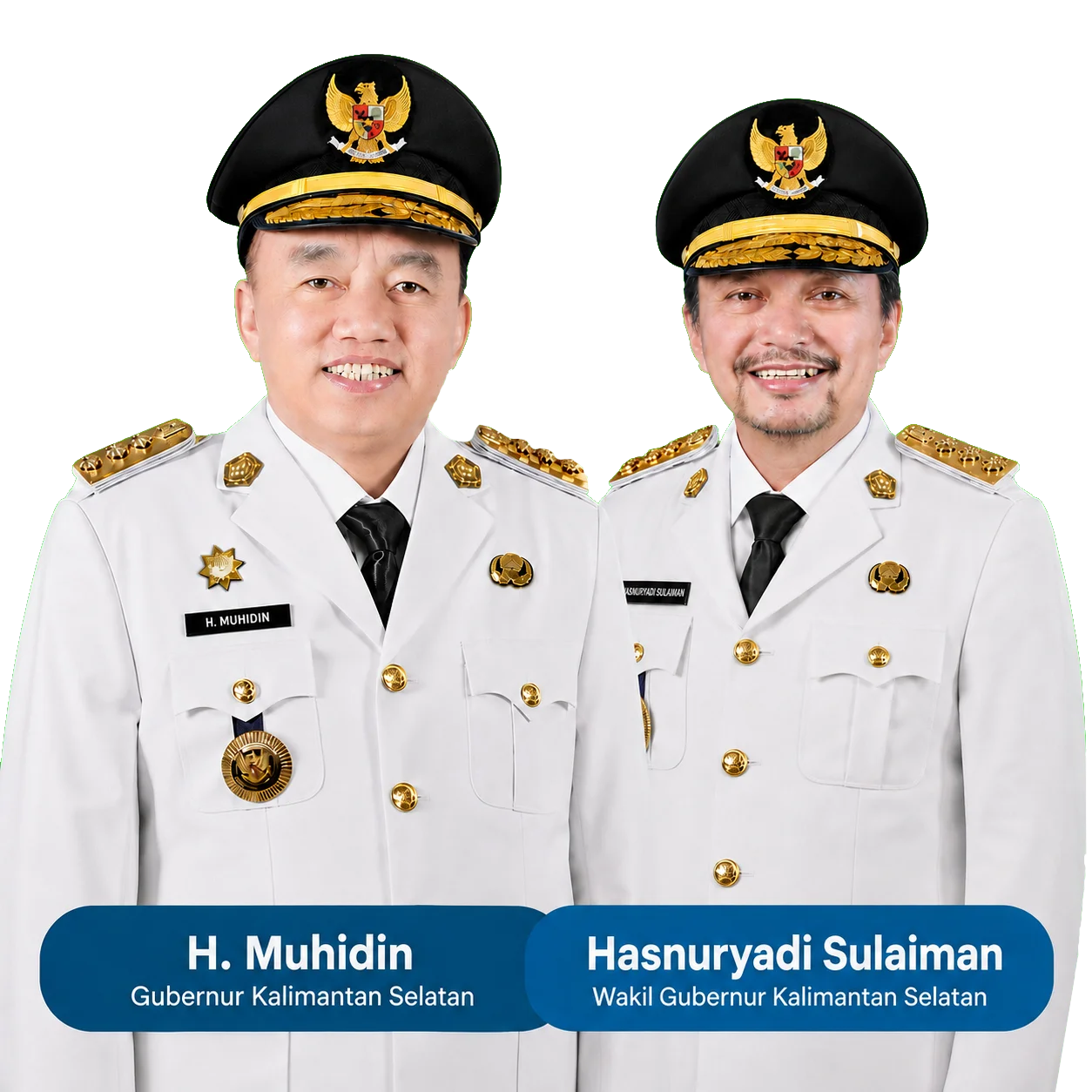 Gubernur dan Wakil Gubernur Kalimantan Selatan